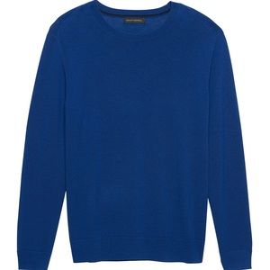 Banana Republic Merino Crewneck Sweater Blue M